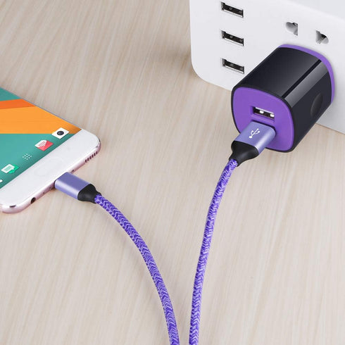 Type C Phone Charger, USB Wall Adapter Plug+6ft C Charger Cable for Samsung Galaxy S24 S23 S22 S21 S20 FE Z Flip 5 4 Z Fold5 A55 A35 A25 A15 A54 A...