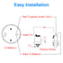 WATERWICH Oil Pressure Gauge 0-150 PSI DC12V Press Gauge Meter Kit 2inches 52mm for Car Truck Vehicle Automotive...