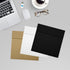 LUXPaper Square Invitation Envelopes | Peel & Press | 6" x 6" | Midnight Black | 80lb. Text | 50 Qty...