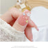 12 Grid 3D Acrylic Colorful Flowers Nail Art Pearl Designs Nail Art Supplies DIY Nail Art Accessories for Women ,1 Nie Zi...