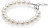 Delicate Sterling Silver Bracelets for Girls with High End White European Simulated Pearls, Elegant Girls Jewelry, Pearl Bracelet for Birthday Gif...