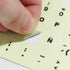 English Luminous Keyboard Stickers Glow in The Dark Language Letter Protective Film Alphabet Button Layout for Laptop PC...