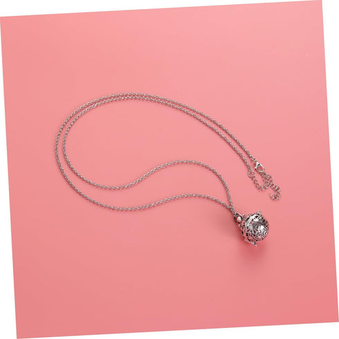Pendulum Necklace Essential Oil Lockets Diffusers Diffuser Locket Diffuser Necklace Essential Oils Diffuser Necklace Round Essential Oil Box Penda...