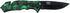 Master USA MU-A001 Series Spring Assist Folding Knife, Black Blade, 4-1/2-Inch Closed...