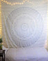 Popular Handicrafts Tapestry Wall Hanging Ombre Hippie Mandala Bohemian Hippy Intricate Indian Tapestries Bedspread 54 x 60 Inches (140cm x 152cm)...