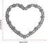 Heart Dog Paw Bone Metal Die Cuts,Cutting Dies for Card Making Clearance,Embossing Dies for Scrapbooking, DIY Album Paper Cards Art Craft Decorati...