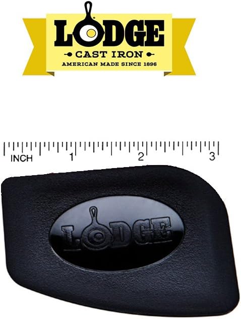Lodge Polycarbonate Red and Black Pan Scraper, Set of 4...