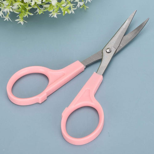 3pcs Small Embroidery Curved Scissors Cutting Shears for Crafting, Sewing, Dressmaking, Fabric, Cotton, Cloth, Office, Home...