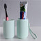 Travel Toothbrush Cup Case,Toothbrush Holder with Cover Travel Toothbrush Containers Portable Toothpaste Storage Toothbrush Case and Carrier (Box-...