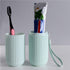 Travel Toothbrush Cup Case,Toothbrush Holder with Cover Travel Toothbrush Containers Portable Toothpaste Storage Toothbrush Case and Carrier (Box-...