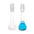 20 ML Volumetric Measuring Flask Set NS12/14 Glass Stopper, Graduated, ASTM Class A Borosilicate Glass 3.3 for Laboratory, 2 PCS...
