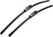 2 Wipers Automotive Replacement Windshield Wiper Blades Front Wiper Set 19inch+19inch Wipers (Pack Of 2) All Season Fit U/J HOOK OEM Quality Stabl...