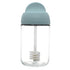 Honey bottle?Glass honey jar?with Spoon Lid ?8.5oz (blue)...