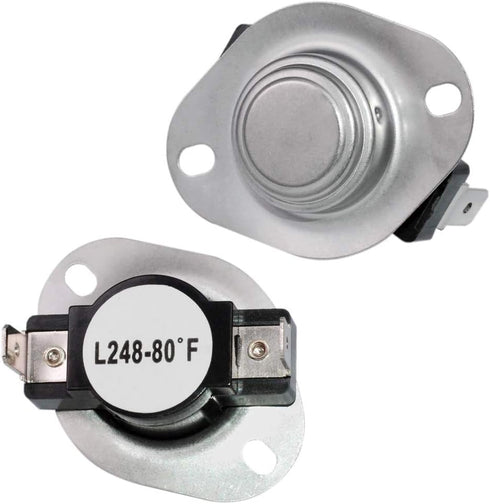 Ansoon LA-1053 Dryer Thermal Fuse Kit Replacement part Compatible for Whirlpool Dryers Replaces 53-1133 53-1526 AP4242472 K35-601
