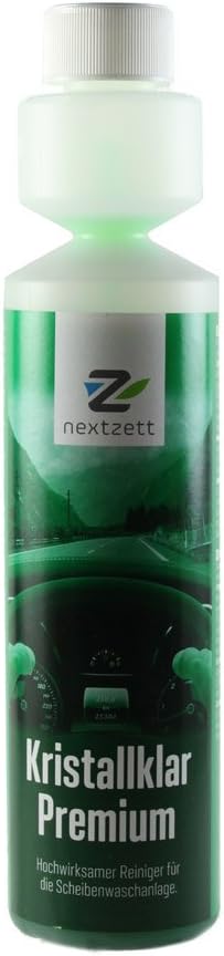 nextzett 92100815 Kristall Klar Washer Fluid 1:200 Concentrate - 8.5 fl. oz., Green...