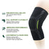 2 Pack Compression Knee Brace for Women & Men, Knee Support Brace for Running, Knee Pain Relief, Workout, Walking, Hiking, Sports, Arthritis, ACL,...