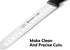Chef 10-Inch Carving Knife with Granton Edge for Turkey Ham Meat Slicing and cutting NSF Certified CP5-10 Black...