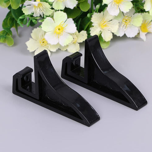 10 Pieces Album Stands Collectibles Card Holder Plate Easel Picture Album Bracket Easel Stands Photo Frame Display Stands Plate Stand Holder Pictu...