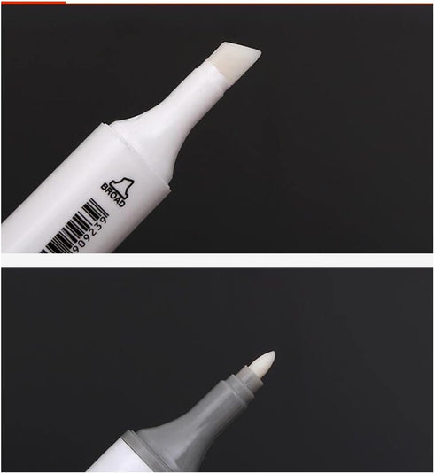 6 Colors Grayscale Art Marker Pen Double-Ended Sketch Markers Alcohol Based Ink Neutral Gray Tones Art Supplies for Sketching Shading Illustrating...
