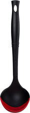 Le Creuset Revolution Bi-Material Ladle, 12" x 3.5", Cerise...