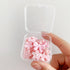 36PCS Clear Plastic Beads Transparent Storage Containers Box Jewelry Hardware Storage Organizer with Lids Square Art Supply Storage Organizer for ...