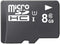 8GB Micro SDHC Memory Card with Adapter (MSD8GBST6R)...