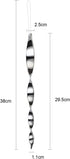 Besmon Woodpecker Bird Scare Devices?Reflective Scare Rods Control Device to Keep Birds Away from Patio Pool?Christmas Reflective Strip Hanging Ho...