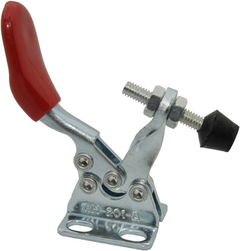 4PCS Toggle Clamp 201A Hand Tool 60 lbs / 27kg Holding Capacity Antislip Horizontal Quick Release Tool...