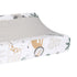 Lambs & Ivy Jungle Friends Soft, Warm & Cozy Safari Changing Pad Cover - Gray...