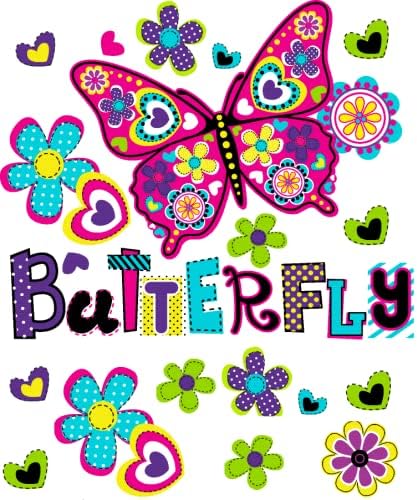 Xiyuekissu Diamond Art Kits for Adults, 5D Diamond Art Butterfly Text Art DIY Round Full Diamond Mosaic Set Crafts Colorful Butterfly with Heart 1...