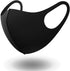 10 Pack Washable Fabric Face Mask,Black Face Mask Soft Fabric Elastic Ear Fashion Unisex Coverings Protective Outdoor Sport Adult Soft Masks for H...