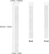Pasow Adjustable Cable Ties Organizer Fastener with Plastic buckle (White 12Inch 50Pcs)...