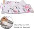Baby Growth Chart Ruler Kids Roll-up Height Chart Wall Hanging Measurement Chart Wall Decor with Wood Frame for Kids Nursery Room Canvas Removable...