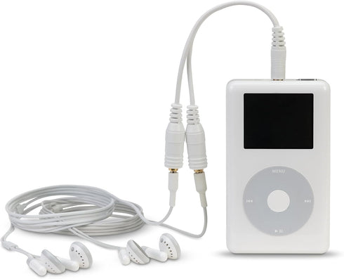 Belkin Speaker and Headphone Splitter, Standard, White...