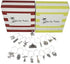 Two Gorgeous Wine Charm Sets – 18 Pieces Total, Wine Lover and World Traveler Themes...