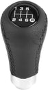 Car Gear Shift Knob ,Universal Car Vehicle 6 Speed Gear Shift Knob PU Shifter Stick with 3 Hoses(Black)...