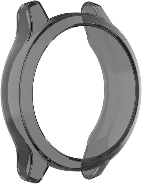 for Garmin Vivomove 3 TPU Transparent Protective Case Cover, Smartwatch Protective Case Cover for Garmin Vivomove 3, Soft and Durable(TPU Black)...