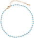 Rosemarie Collections Women's 3mm Crystal Bead Ankle Chain Bracelet Anklet, 9"+ 2" Extender...