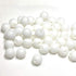 White Silicone Beads for Keychain, Necklace, Bracelet Making - Jewelry Making Kit (12mm, 100pc, White)...