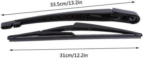 Acouto Rear Windshield Wiper Arm Blade Set Replacement for Dodge Caravan for Chrysler Town & Country 08-09 68078306AA 55077097AC Car Rear Windshie...