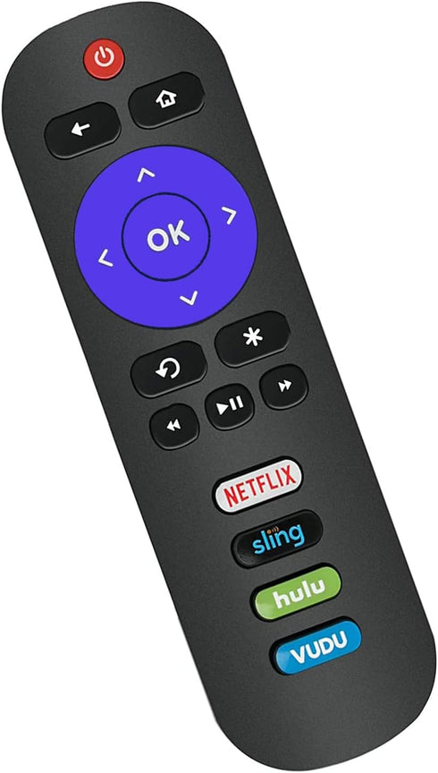 Universal Remote Compatible with All Sanyo ROKU TV Remote Control...