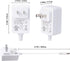 5V Power Cord Compatible with Munchkin,Kmaier,Jaoul,Larex,Babybond,Bellababy,Kidsview,Ezebaby,Napei,Gopanda,Ixdregan Swing,6.7FT Infant Charger Co...