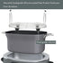BYKITCHEN Roast and Steamer Rack Compatible with Ninja Foodi Possible Cooker Pro 8.5 Quart MC1000, MC1001, MC1010 Slow Cooker Crock, Ninja Possibl...