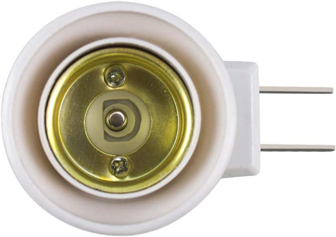 E27 Lamp Socket Adapter with Switch,Plastic Standard Screw-in Socket Outlet Converter Bulbs for Home (2 packs)...