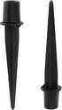 8 Pcs Solar Light Stakes Replacement, 0.62" x 5.3" Plastic Ground Stakes Pathway Lights Spike for Yard Garden Outdoor Christmas Halloween Pathway ...