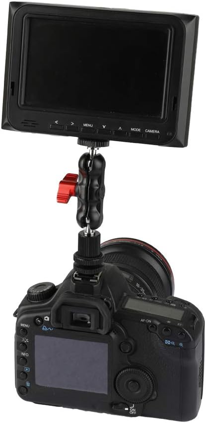 CAMVATE 1/4"-20 Ball Head Extension Arm with Shoe Mount for Camera Monitor/Flashlight - 2040...