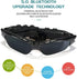 Stereo Bluetooth 5.0 UV Protection Sunglasses, Hands-Free Calling, Polarized Lenses, Connect with Mobile Phones and Tablets...