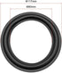 uxcell 4.5 Inch Speaker Rubber Edge Surround Rings Replacement Parts for Speaker Repair or DIY 4pcs...