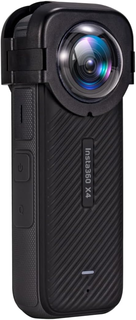 Standard Plastic PC Glass Buckle Type Lens Guard Protector Case Cover for Insta360 One X4 Action Camera...