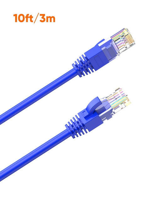 CableCreation Cat 6a Ethernet Cable 10Feet, Network LAN Patch Cable, High Speed 10Gbps Internet Cord with Standard RJ45 Connector for PC, Computer...